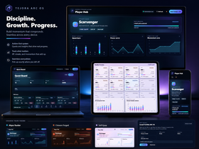 TEJORA ARC OS™ — Gamified Growth Web App